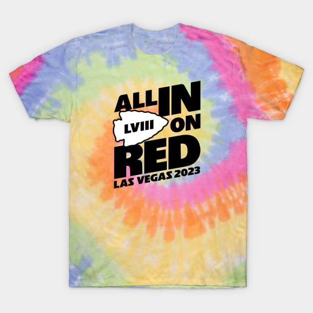 All In On Red T-Shirt by bellamuert3